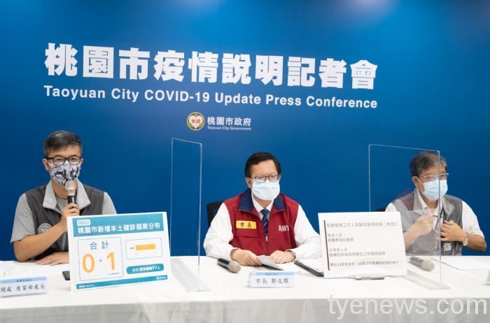 桃市新增1例本土個案 曾與確診者泡茶打麻將 20210822193212698