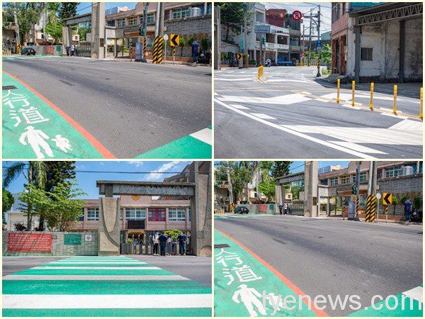 蘆竹山腳國小周邊「鄰里微整形」提升用路安全 優化交通環境