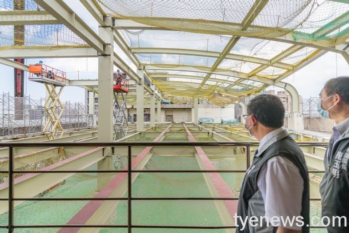 桃園區戶政事務所增建上梁 預計111年3月完工啟用 20219281554 59 3