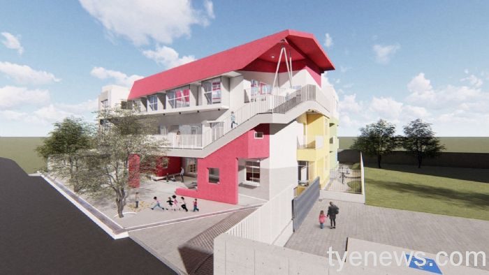 桃市耗資7千萬 新建茄苳國小公共幼兒園及活動中心 20220325155916239