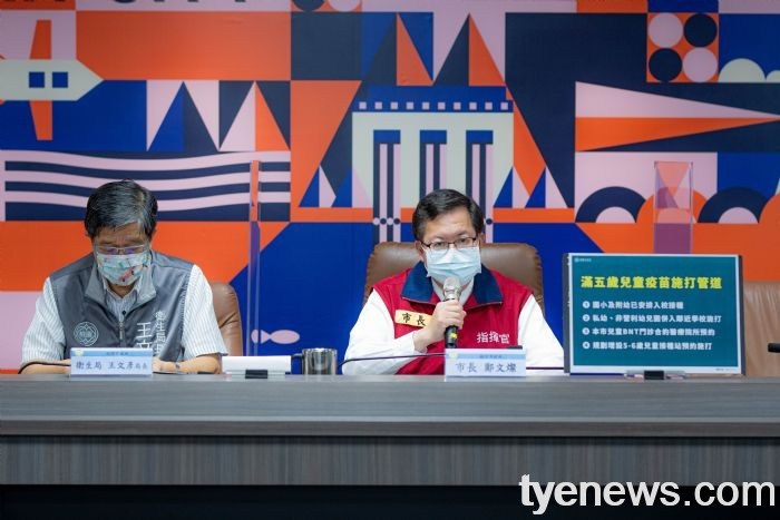 桃5/29本土+9379 設4處兒童疫苗快打站