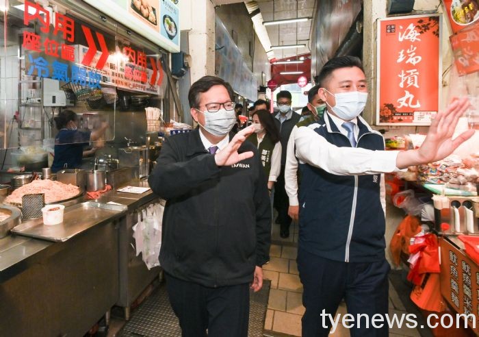 鄭文燦、林智堅新竹合體拜城隍廟 交流市政經驗