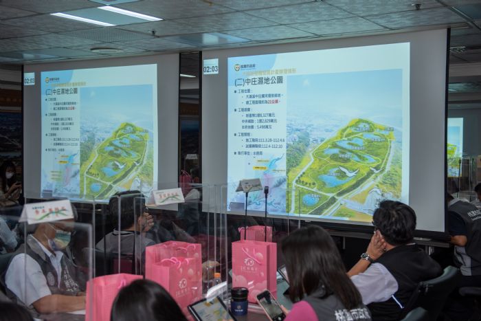 桃園水務局6項大嵙崁發展計畫 瑞興濕地公園明年4月完工 20220720153659725