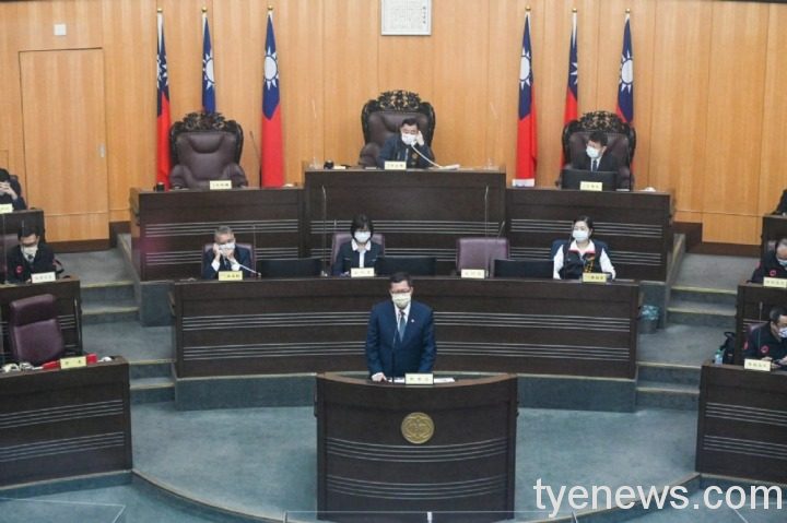 桃市議會施政報告 鄭文燦:升格後展現顯著成果 20223291416 19 3
