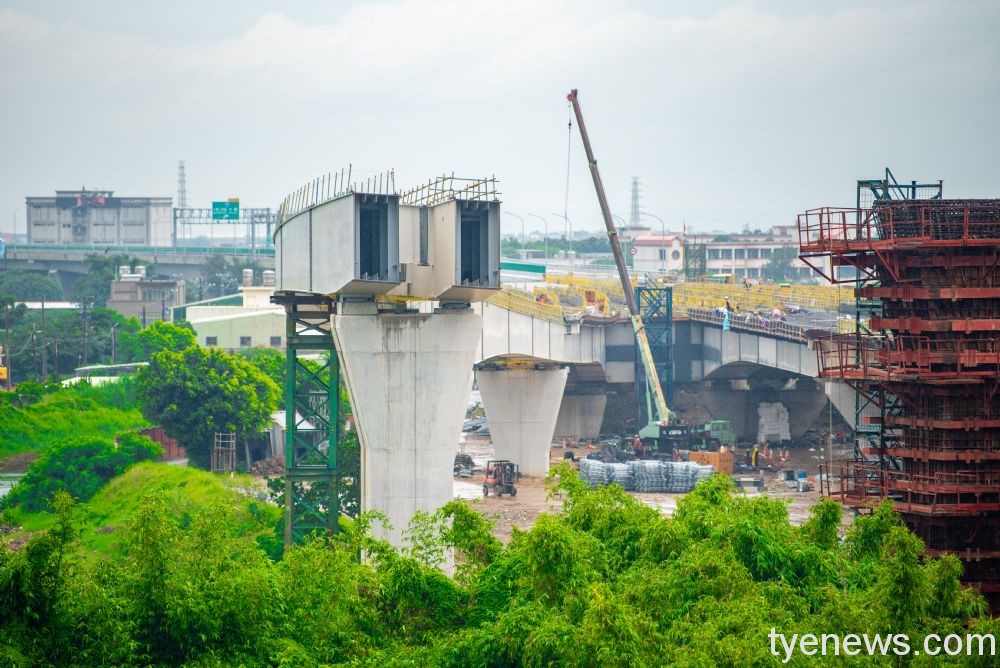 連接天空斷橋!國2大園支線延伸台15 預計明年5月完工