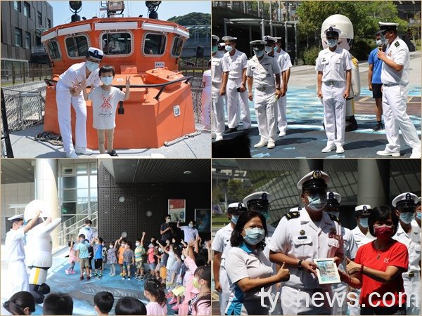 「海軍基隆後勤支援指揮部」陪海科館幼兒園學童體驗學習 206487