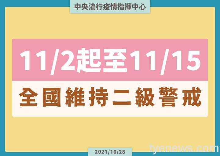 211028維持疫情警戒標準為第二級_02-複本 211028維持疫情警戒標準為第二級 02 複本