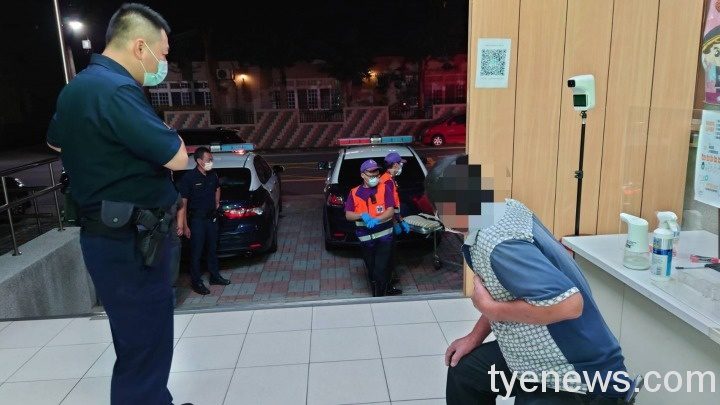 男子身體不適派出所求助 員警助即時送醫幸無大礙 213130
