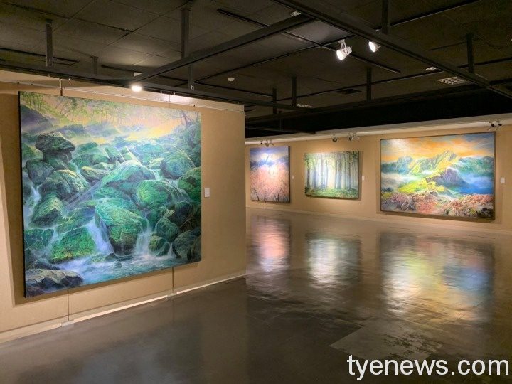 桃園文化局「滴水成涓—郭明福70回顧展與師生聯展」採網路預約制開展 216848805 4420247491319719 3193733298451247757 n