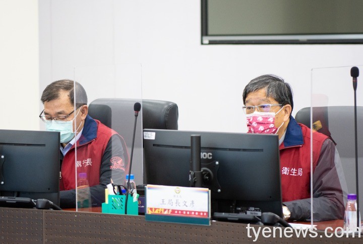 22 亞旭電腦分三階段復工,並需進行定期快篩監測,以確保職場安全。圖:桃園市政府提供
