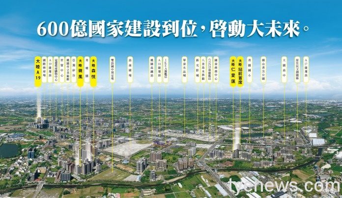 青埔房市潛力無窮 大睦建設五案熱銷八成 22402