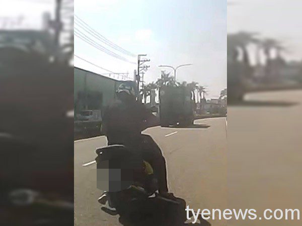 【有片】好兇!男騎士未打燈換車道 被叭不爽逼車持棍恐嚇 242742674 6505224202836005 6411224812339252646 n 1