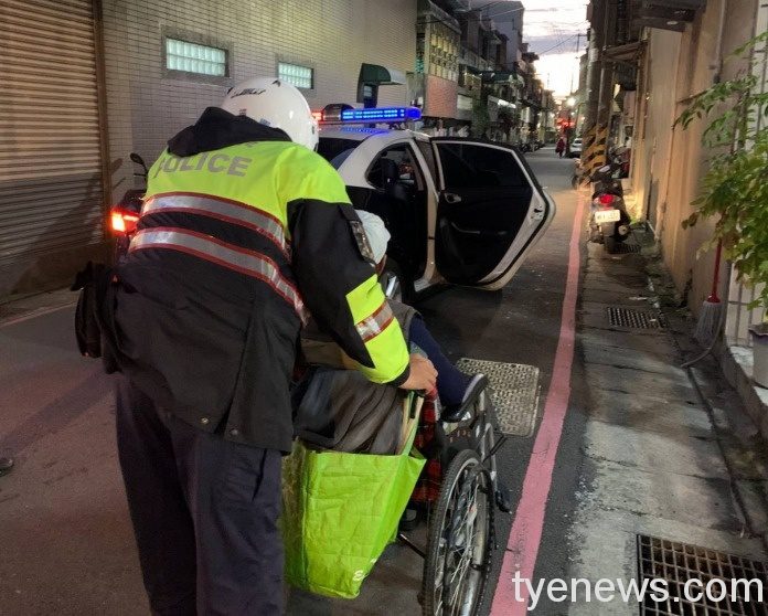 老翁迷途言語不通求助無門 廣興派出所同鄉員警助返家 261269