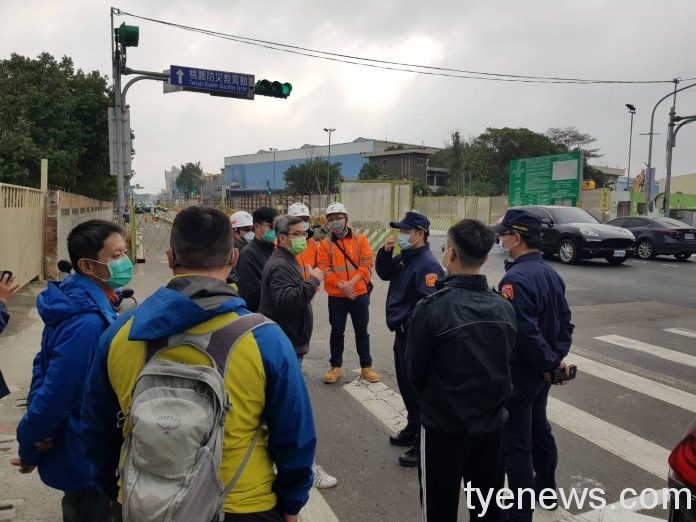 八德警春節交通疏導會勘 改善捷運施工週邊壅塞 264271