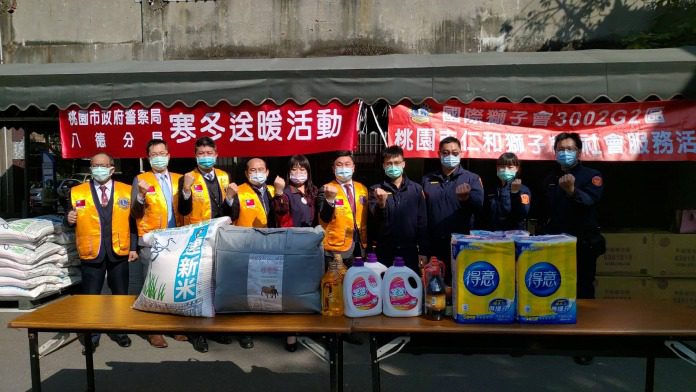 八德警邀善心團體共關懷 發送物資助弱勢過好年 265774