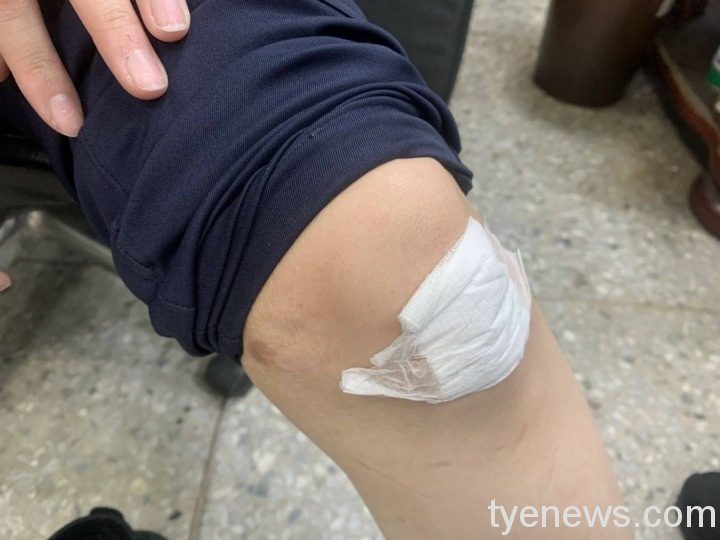 【有片】強行騎車進市場不聽勸導 婦人襲警當場被逮 270100