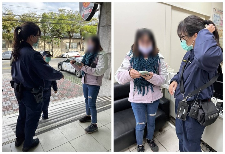 女子手機夾阿嬤千鈔留念 騎車噴飛求助警 270177