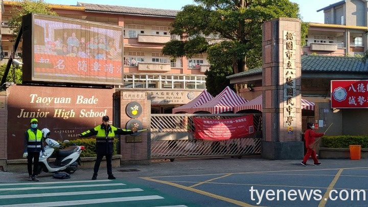 八德警開學日加強勤務 提高見警率護學童安全 278407