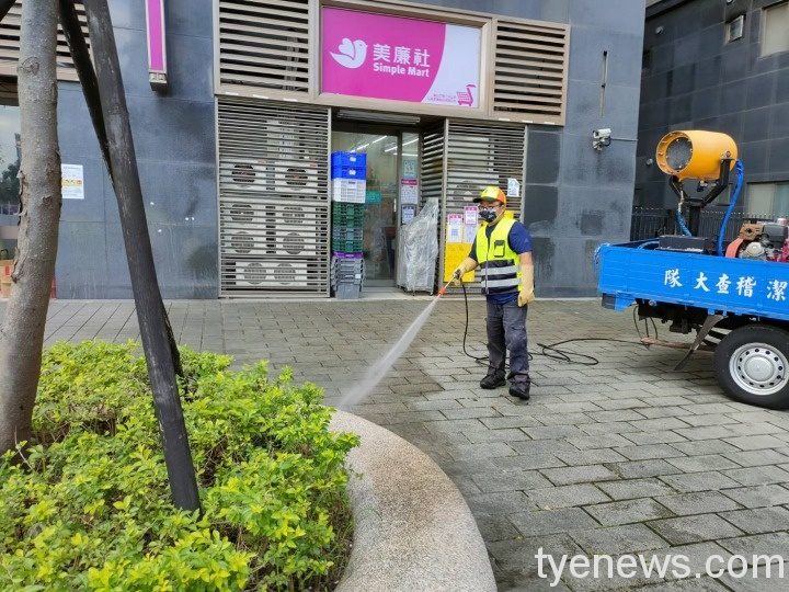 桃市防疫消毒隊員完成疫苗接種 繼續保衛民眾健康 3 1 8