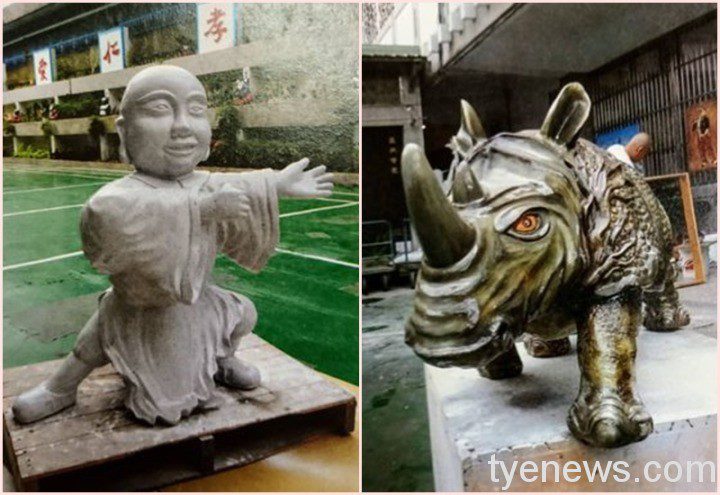 更生人進出監獄23年頓然悔悟 斬除毒癮沉浸浮雕藝術 3 7 8