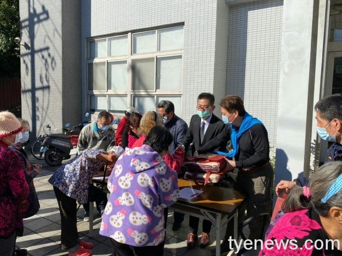 內柵派出所結合民間團體 送暖幫助弱勢族群 340848
