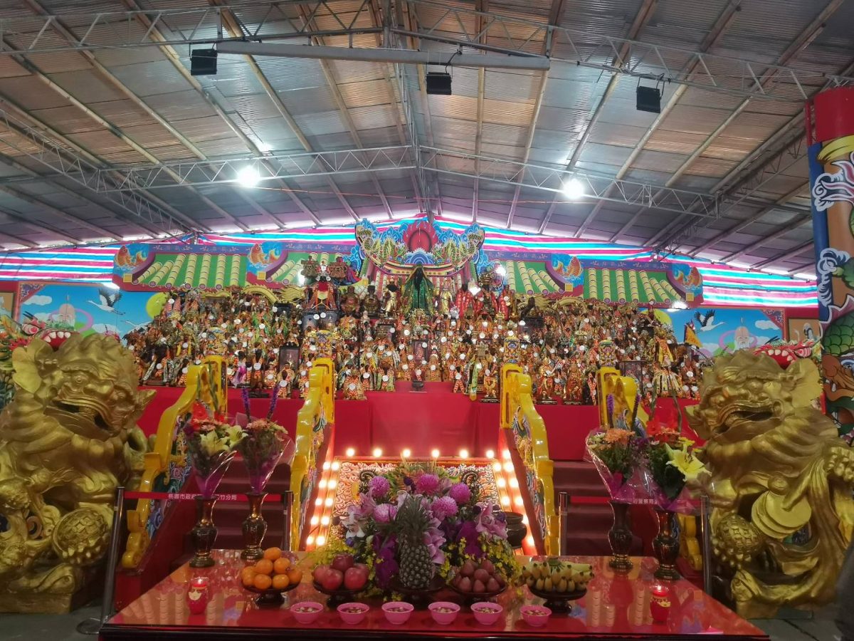 蘆竹誠聖宮建廟50年 建醮大典迎300神尊齊聚安座