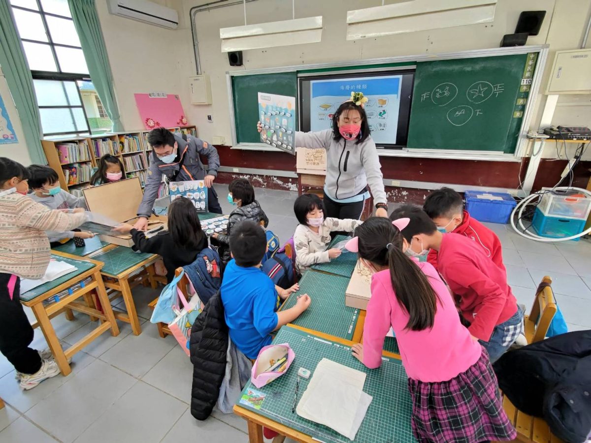 桃市首創環境教育宣講團 帶領學童「從心」愛地球