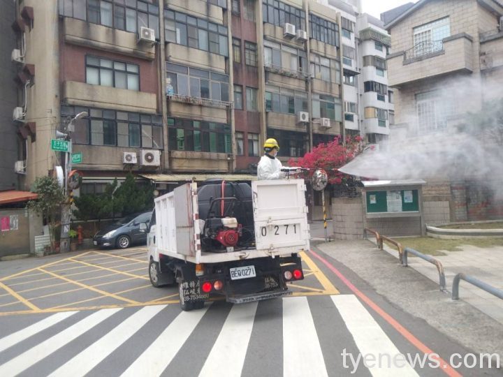 桃市環保局嚴防破口 擴大確診校園周邊34里清消 4 scaled 2