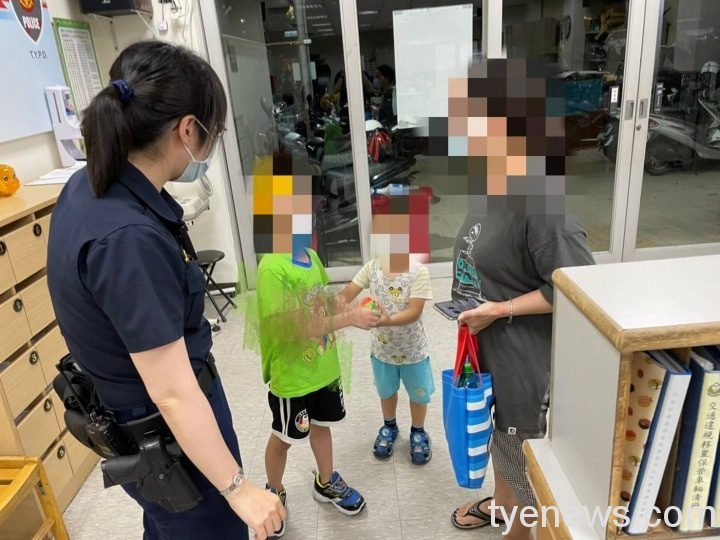 【有片】6歲童遊蕩街頭見警嚇壞 南崁所林宜萩溫柔攻勢卸心防 415615