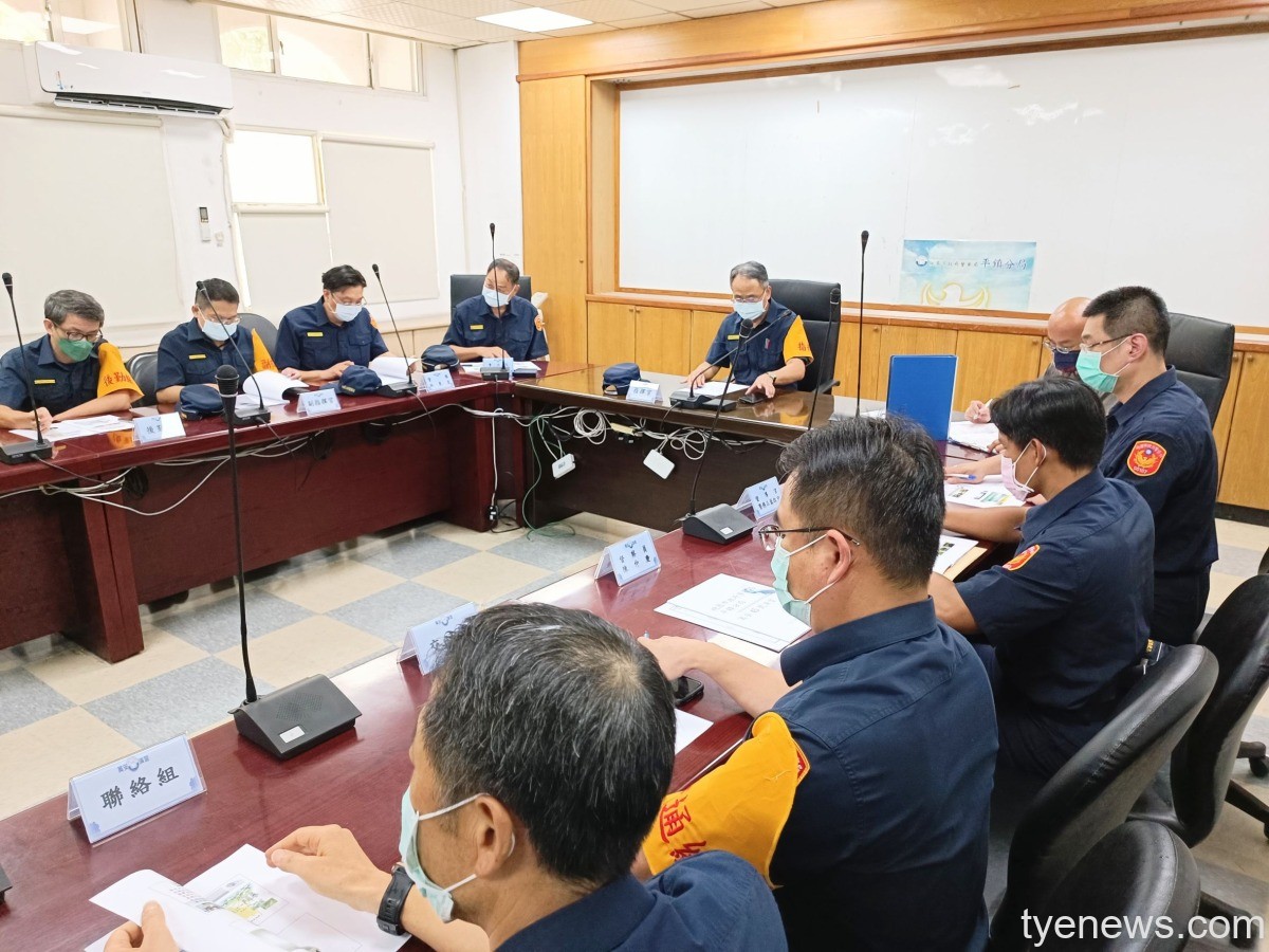 平鎮分局配合萬安45號演習 進行人車管制引導民眾避難 432450