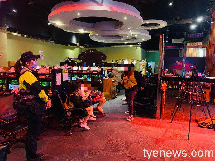 桃警不眠不休偵辦賭博遊戲場 守護社會治安