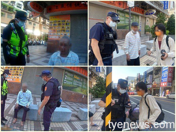 91歲翁騎腳踏車跌倒受驚 興國所暖警助返家 5 5 6