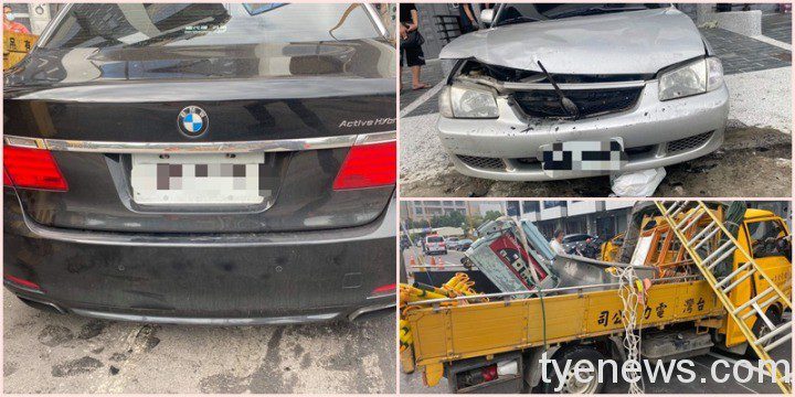 【有片】真的好衰!台電施工人員被BMW撞飛 全身擦挫傷 53