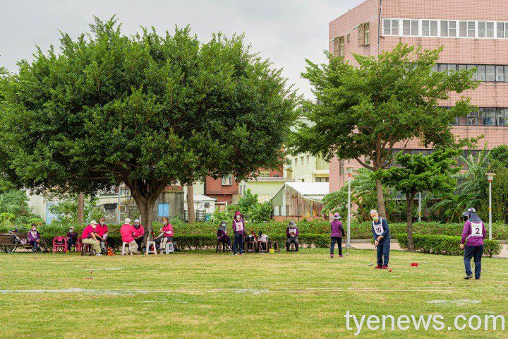 桃園「建新公園槌球場」改善工程 總面積756坪經費216萬元 6 1 1 2