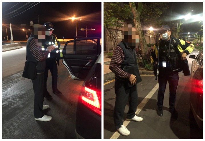 7旬翁搭錯車徬徨受冷風吹 蘆竹警跨區護送回家 619330