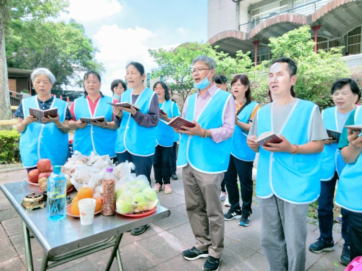 【有片】安安佛堂舉行祈雨儀式 盼菩薩天降甘霖解除旱災