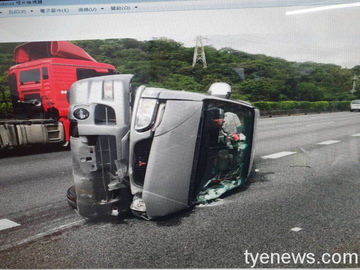 陳椒華怒揭環團成員遭砂石車報復追撞 國道警:純屬意外 828992