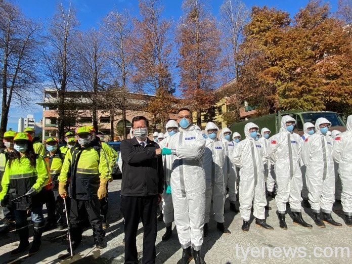 桃醫周邊社區大規模消毒 全面加強防疫等級 914031