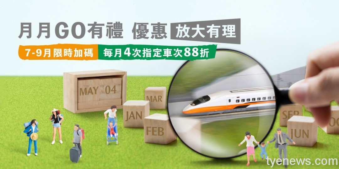 高鐵「旅行百百派」線上測驗 600張半價優惠車票大放送 A7D92193 57D5 4F97 A967 5CA64B01E3FF