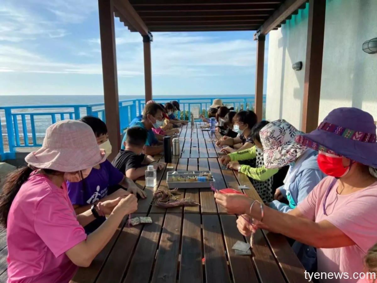勞動部桃竹苗分署推廣地方特色行程 新屋沿海旅遊玩樂兼做公益 B愛鄉 體驗海廢再造DIY