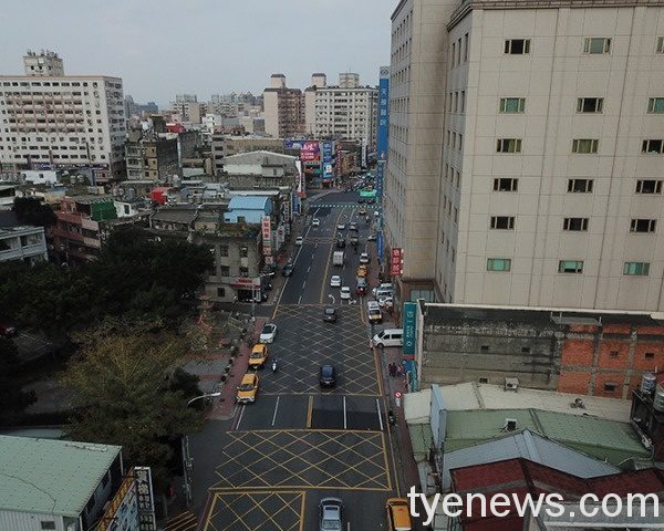 春節連假期間人、車潮高峰 中壢分局實施交通疏導措施 DJI 0032