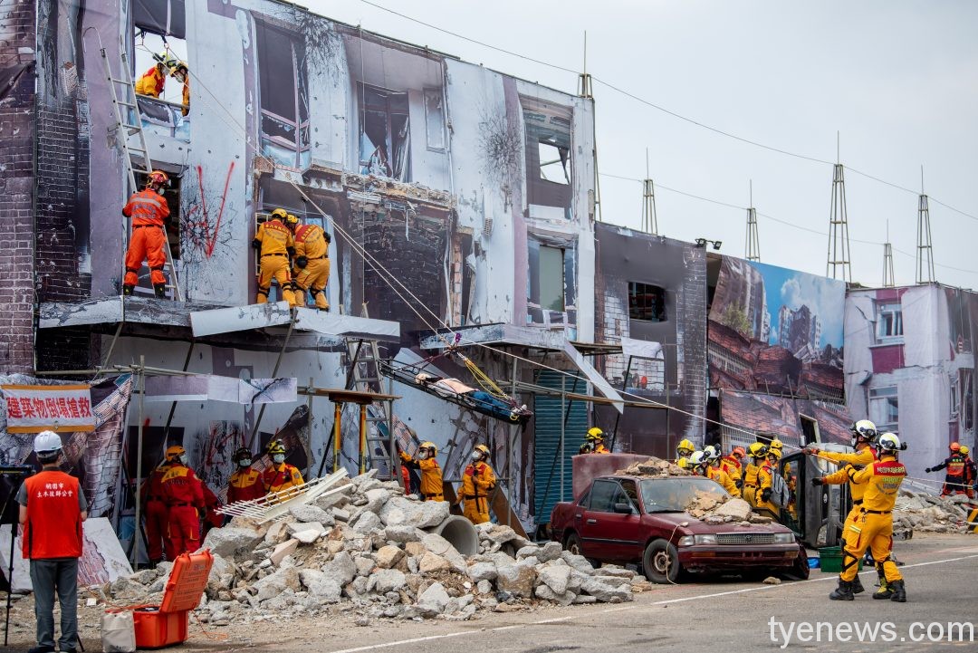 桃園民安8號演習 首次加入戰爭災害搶救