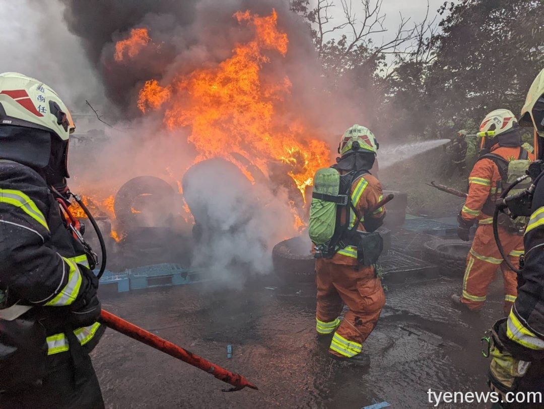 【有片】中壢泰豐輪胎又傳火警!網友:以為歷史回顧