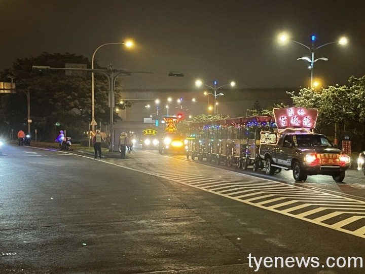 桃園龍德宮南巡遶境回鑾 楊梅警實施交通管制 IMG 0770