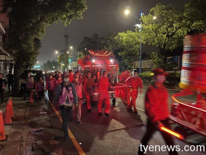 桃園龍德宮南巡遶境回鑾 楊梅警實施交通管制 IMG 0772