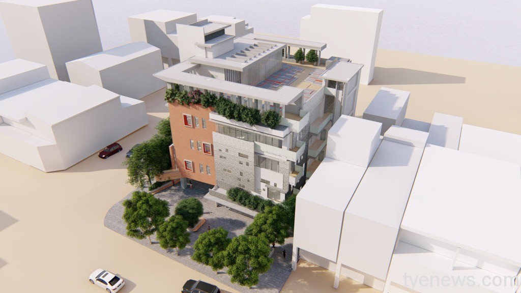 桃市圖大溪分館新建工程 預計明年10月竣工 Perspective