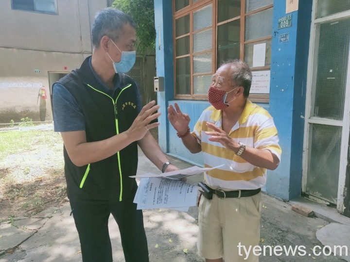 「服務不打烊」桃市榮民服務處貫徹大鵬主委防疫紓困政策宣導 S 10199091