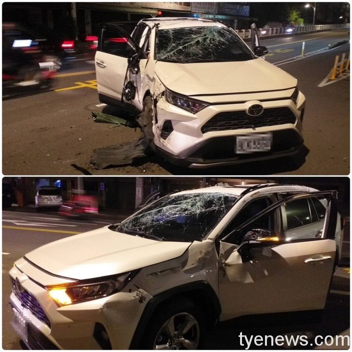 【有片】處理自撞車禍 員警意外查獲夫藏毒孕妻遭通緝 S 102023179