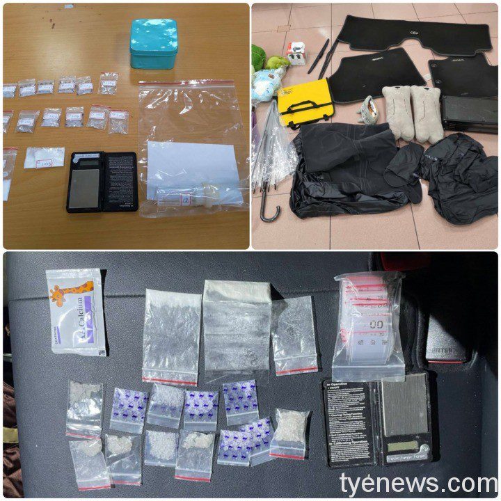 【有片】偷車賊抓到了!桃警循線逮毒鴛鴦並查獲毒品一批 S 102285336