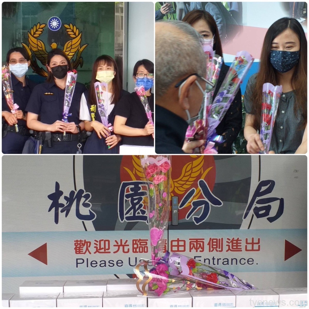 慶祝母親節 警友贈禮感恩警察媽媽辛勞 S 106708996